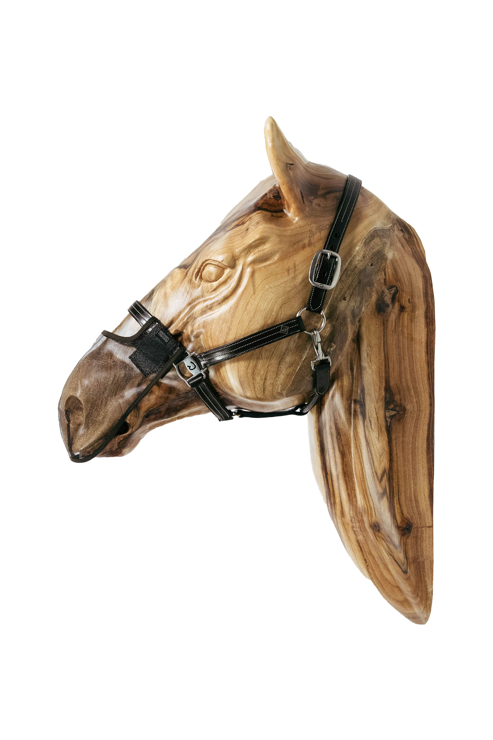 Brown Kentucky Horsewear siatka przeciw owadom na nozdrza
