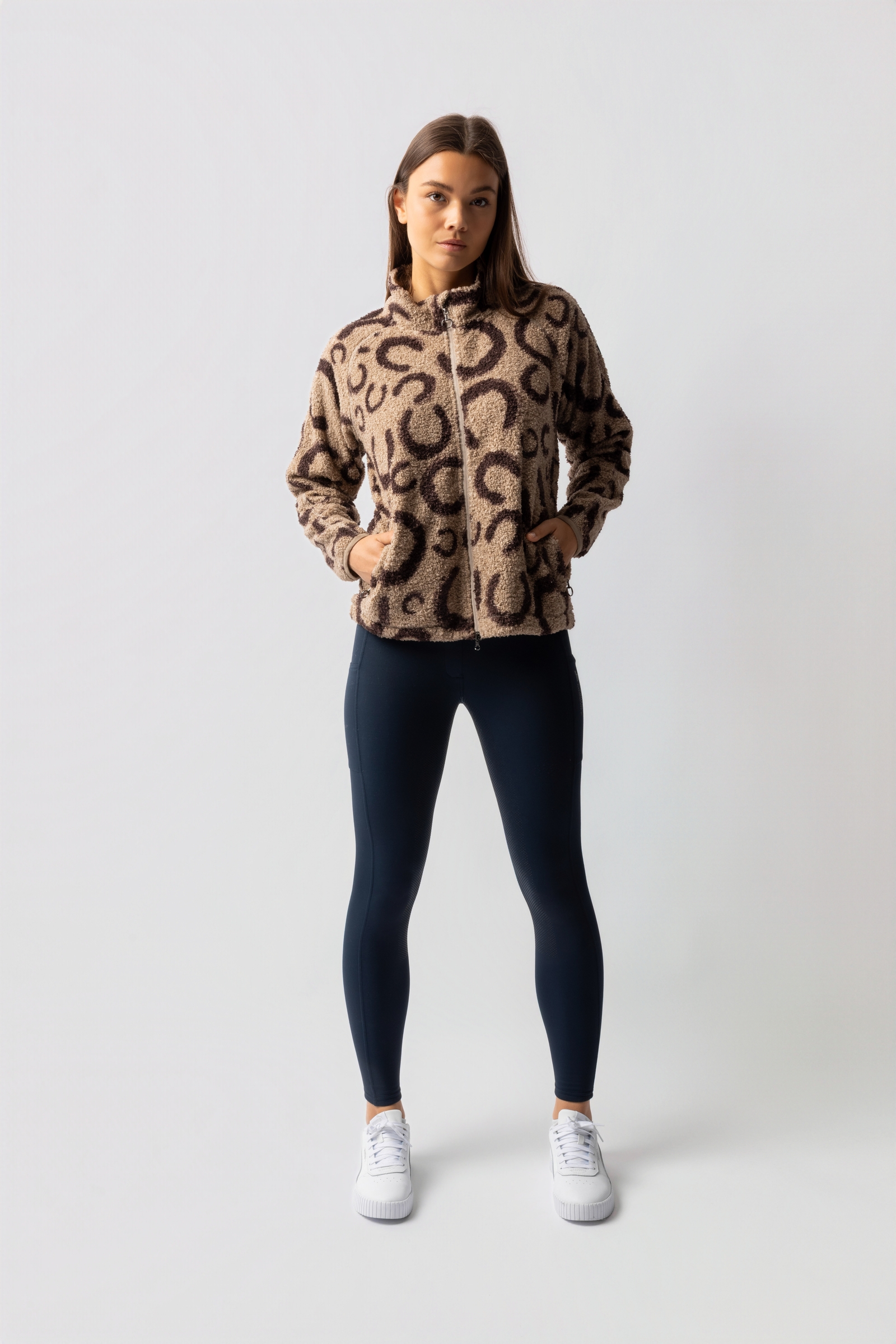 Horze Ariana Damska kurtka z teddyfleece