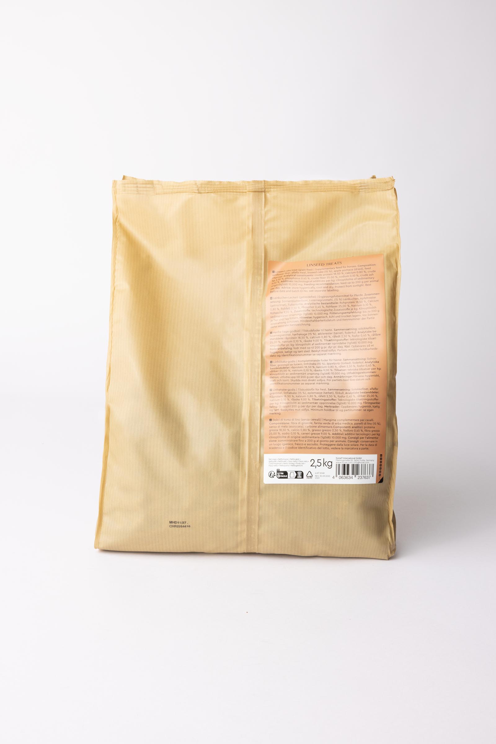 Horze Biscuits Grain Free, Bezzbożowe przysmaki dla koni, 2,5 kg