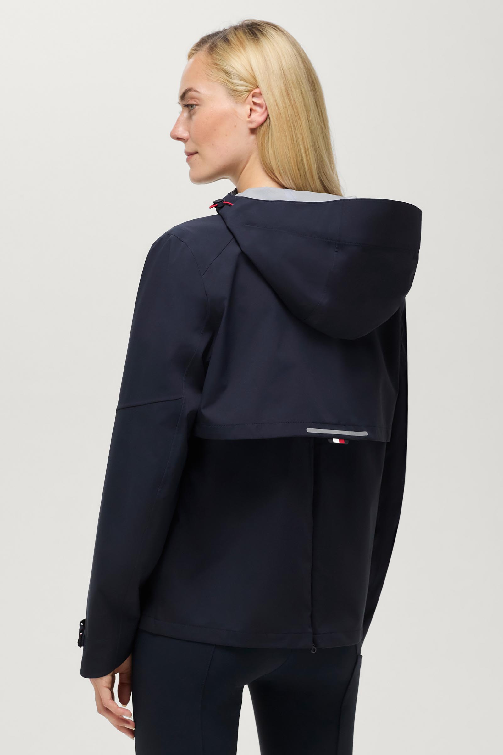 Tommy Hilfiger Equestrian Upland damska kurtka przeciwdeszczowa kompatybilna z airbagiem