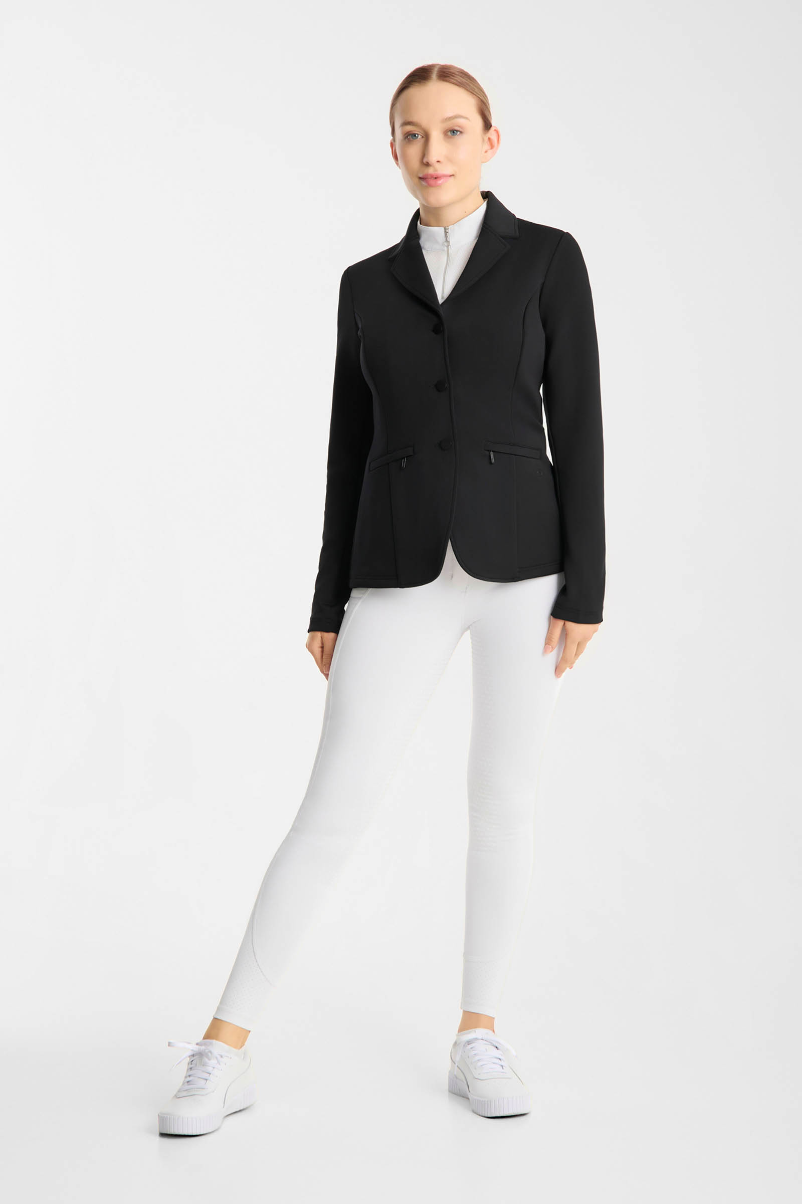 Horze Gisela damska perforowana marynarka konkursowa