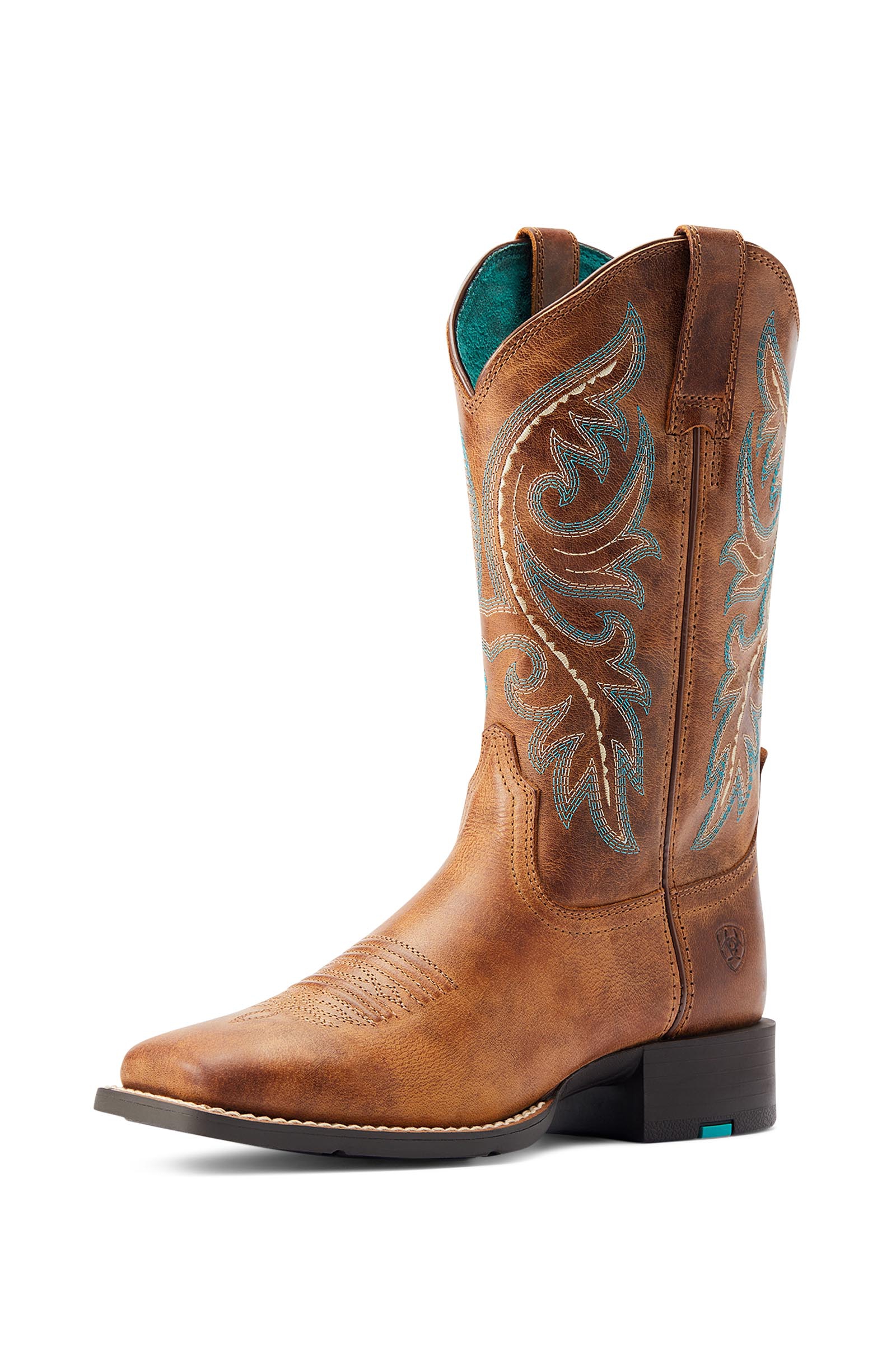 Ariat Round Up Back Zip Damskie buty western z tylnym zamkiem