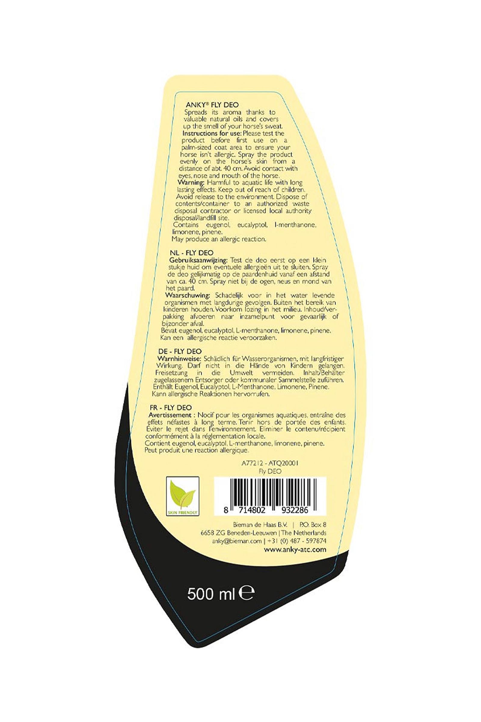 ANKY Dezodorant dla Konia Fly Deo, 500 ml