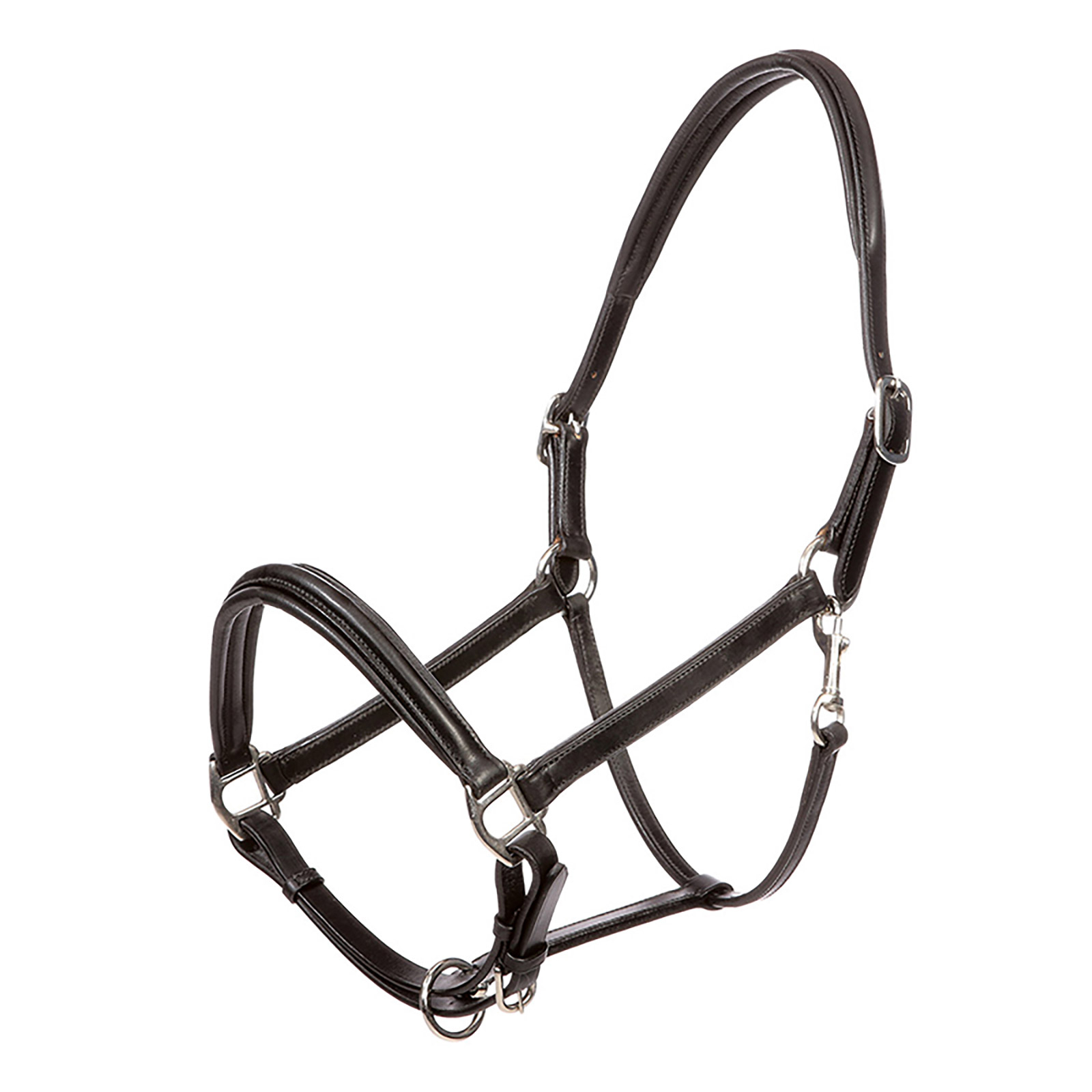 Black Kavalkade Charming Leather Halter
