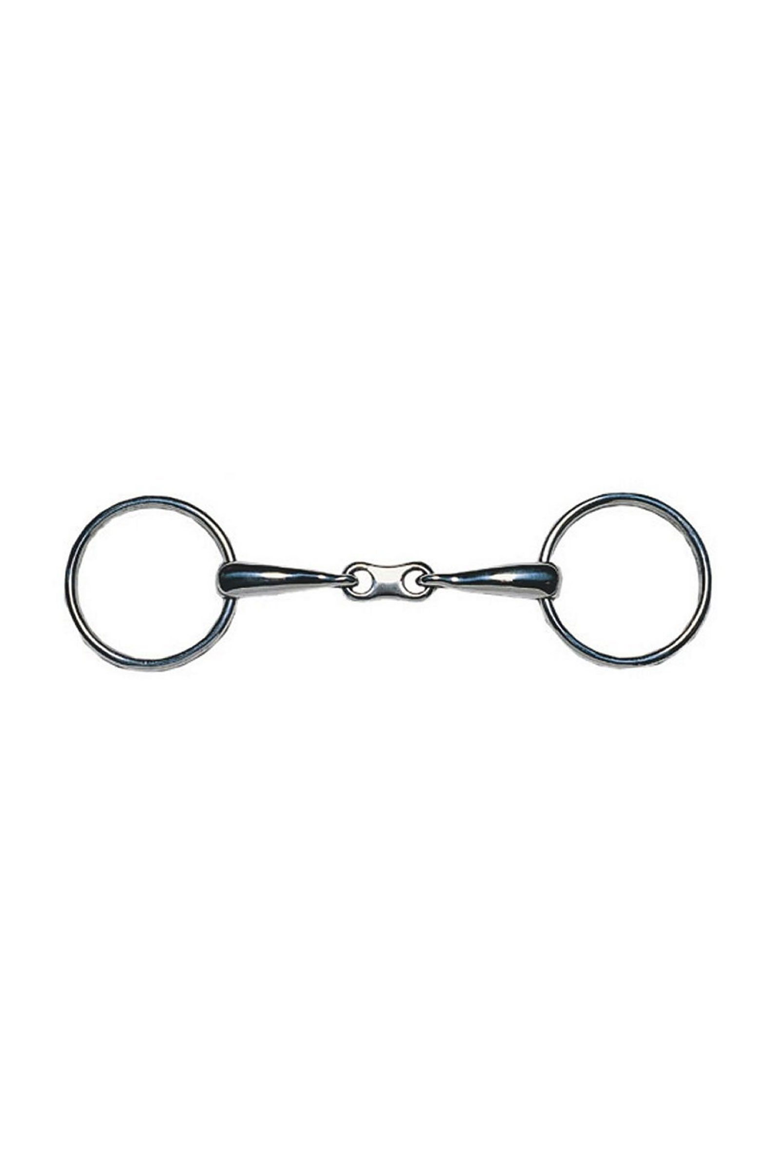 Jp Korsteel Stainless Steel French Link Eggbutt Snaffle Bit