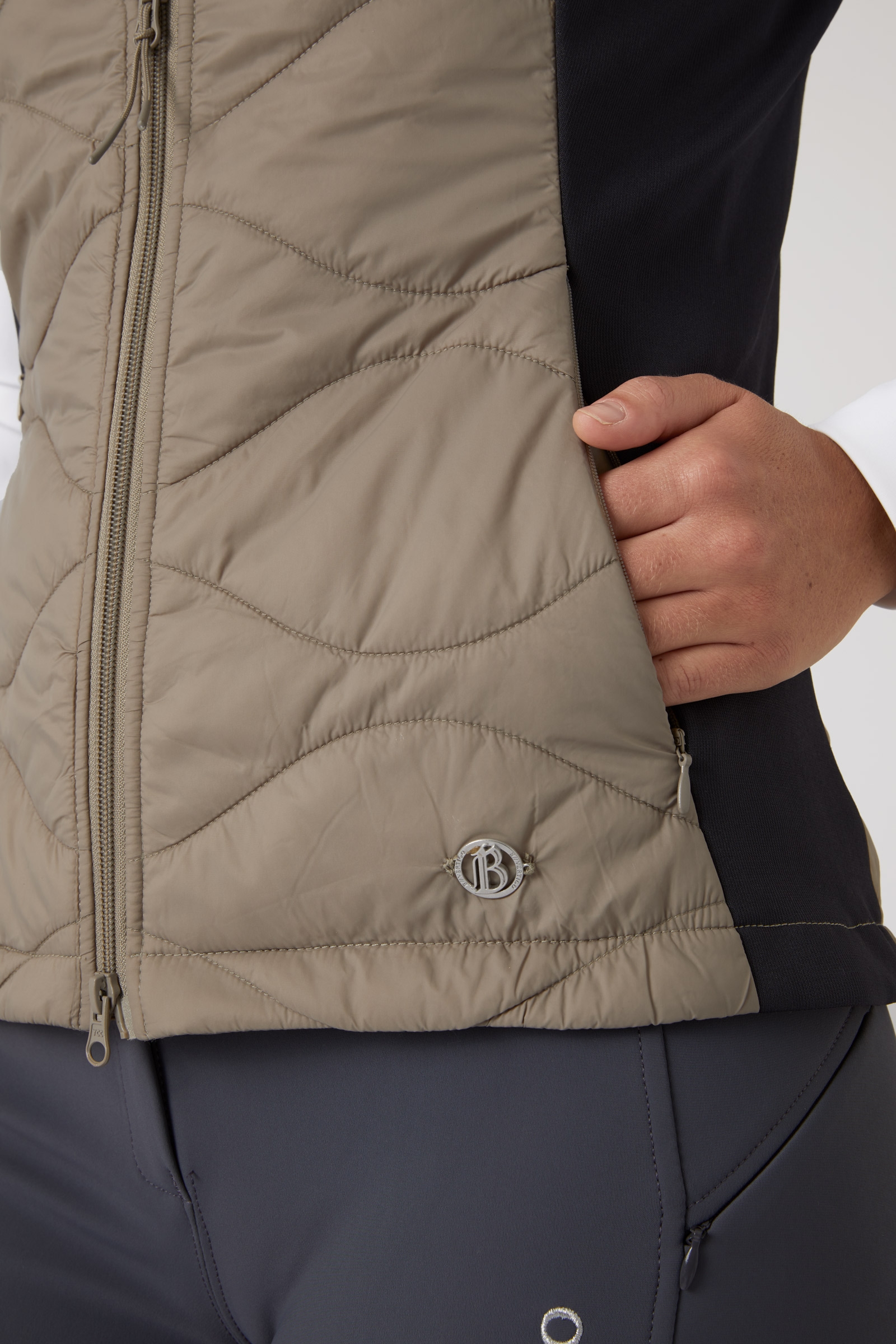 B Vertigo Brielle Damski hybrydowy bezrękawnik jeździecki