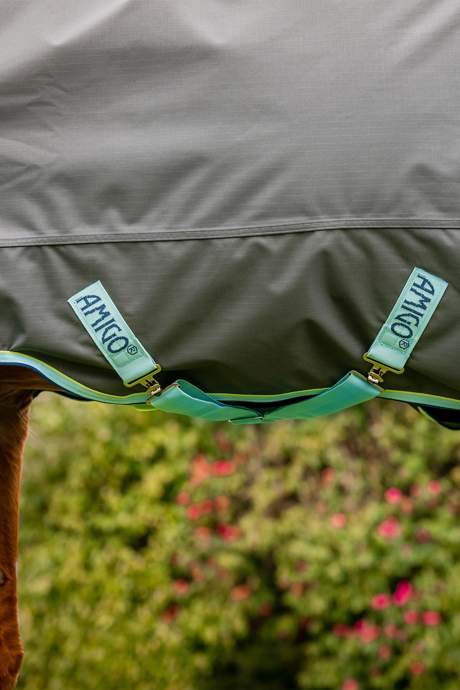 Horseware Amigo Hero Ripstop derka padokowa z podszyciem z polaru, 50g