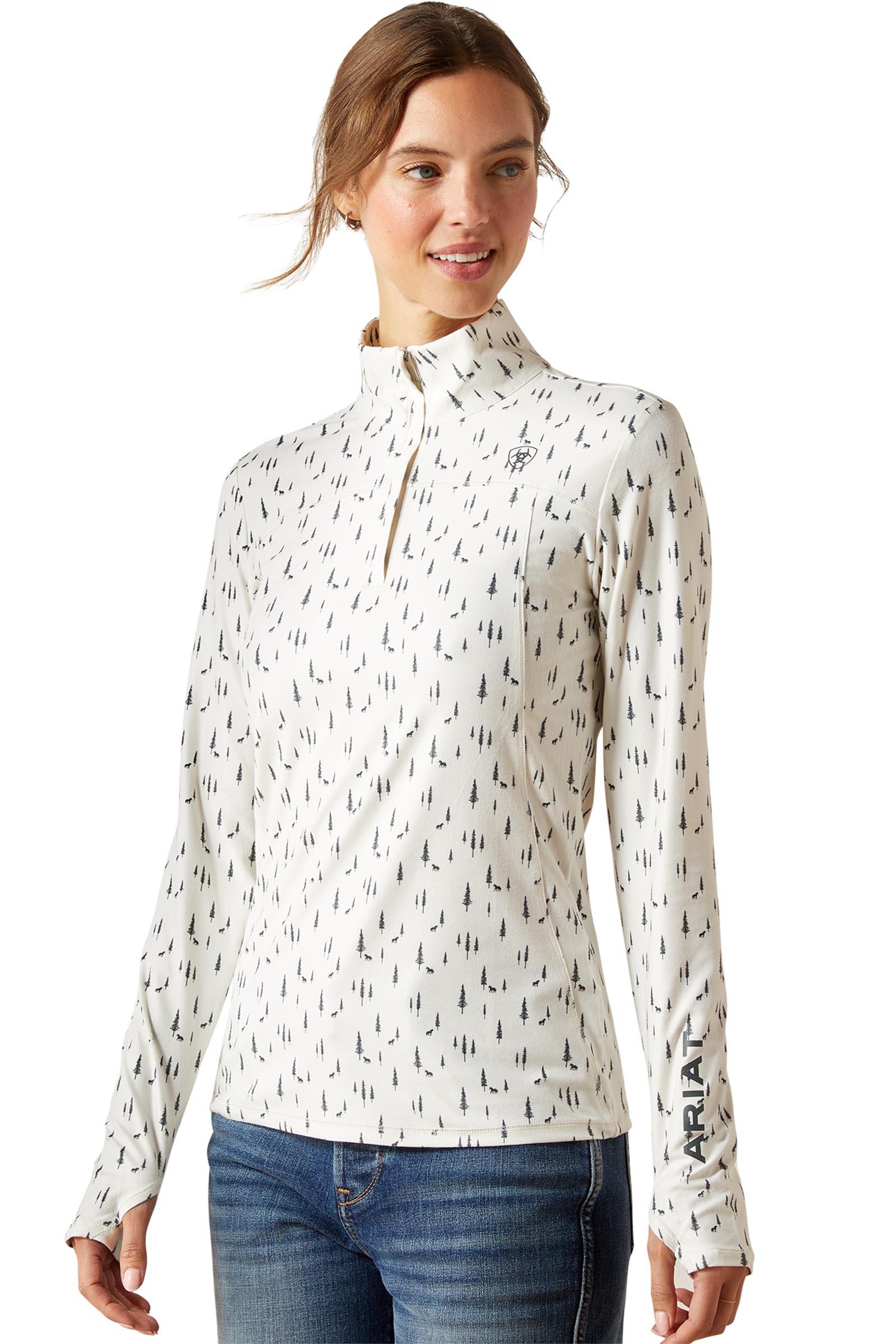 Ariat Lowell 3.0 Women´s 1/4 Zip Baselayer Shirt