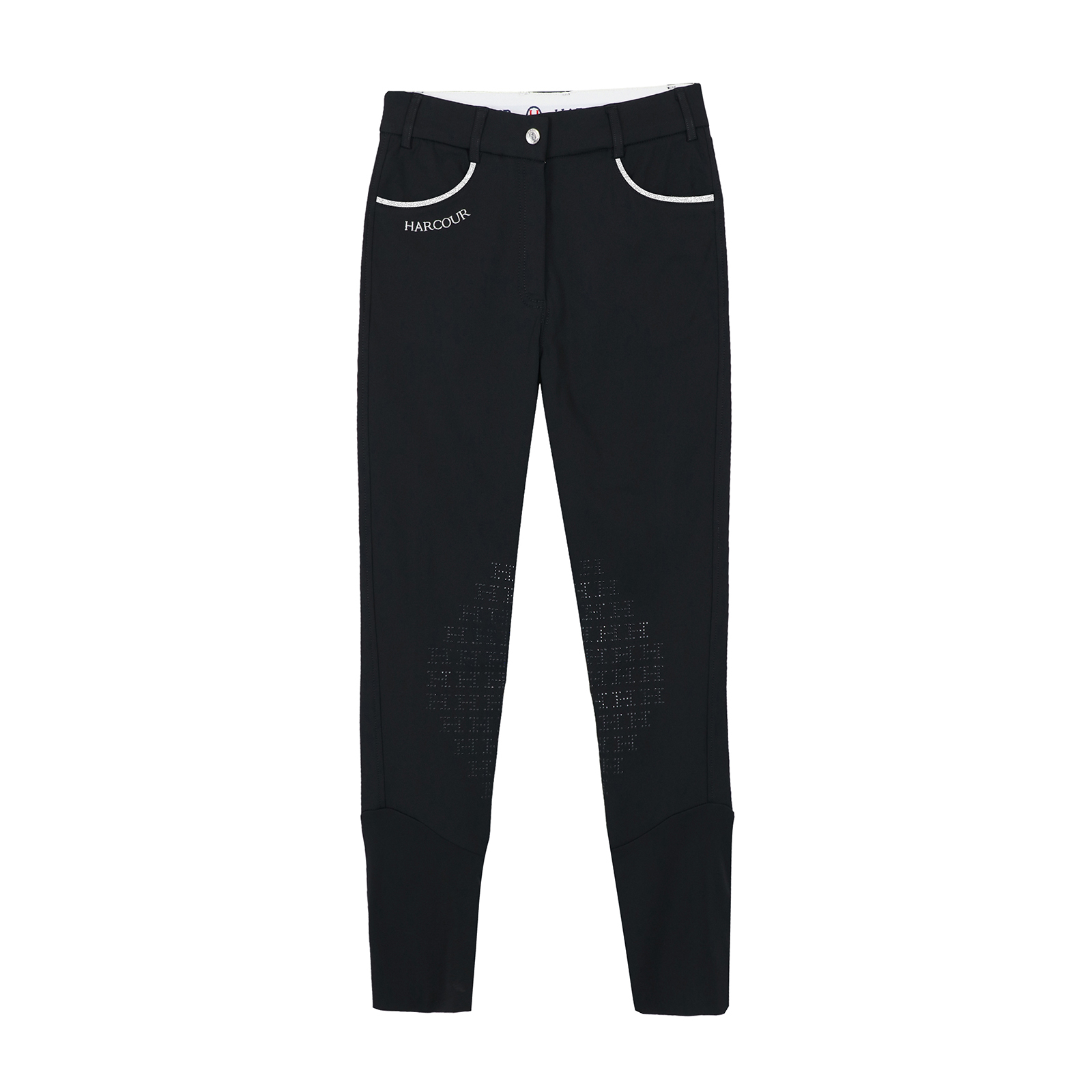 Damskie bryczesy Harcour Jaltika z lejem kolanowym