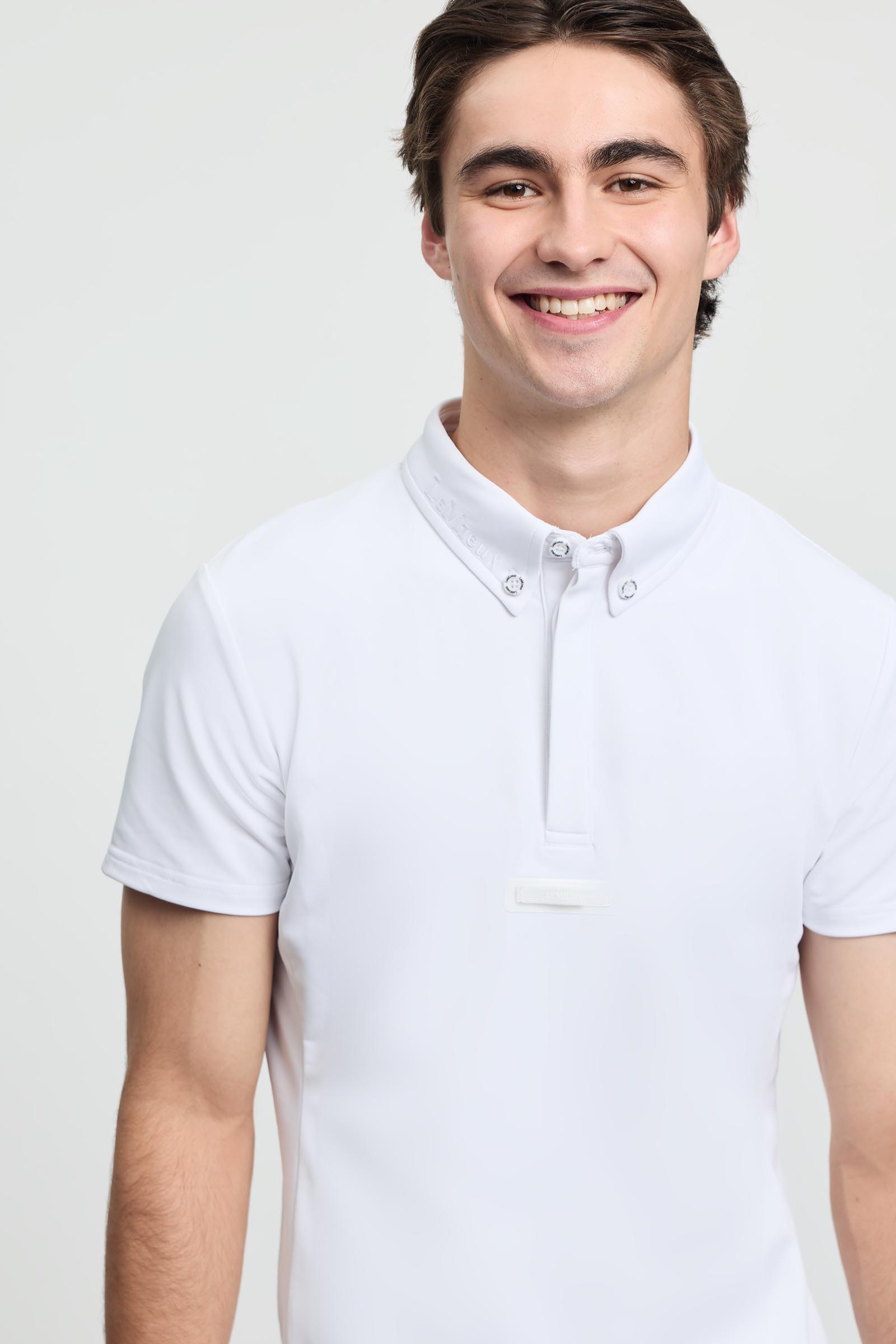 LeMieux męska koszula konkursowa z kr&oacute;tkim rękawem