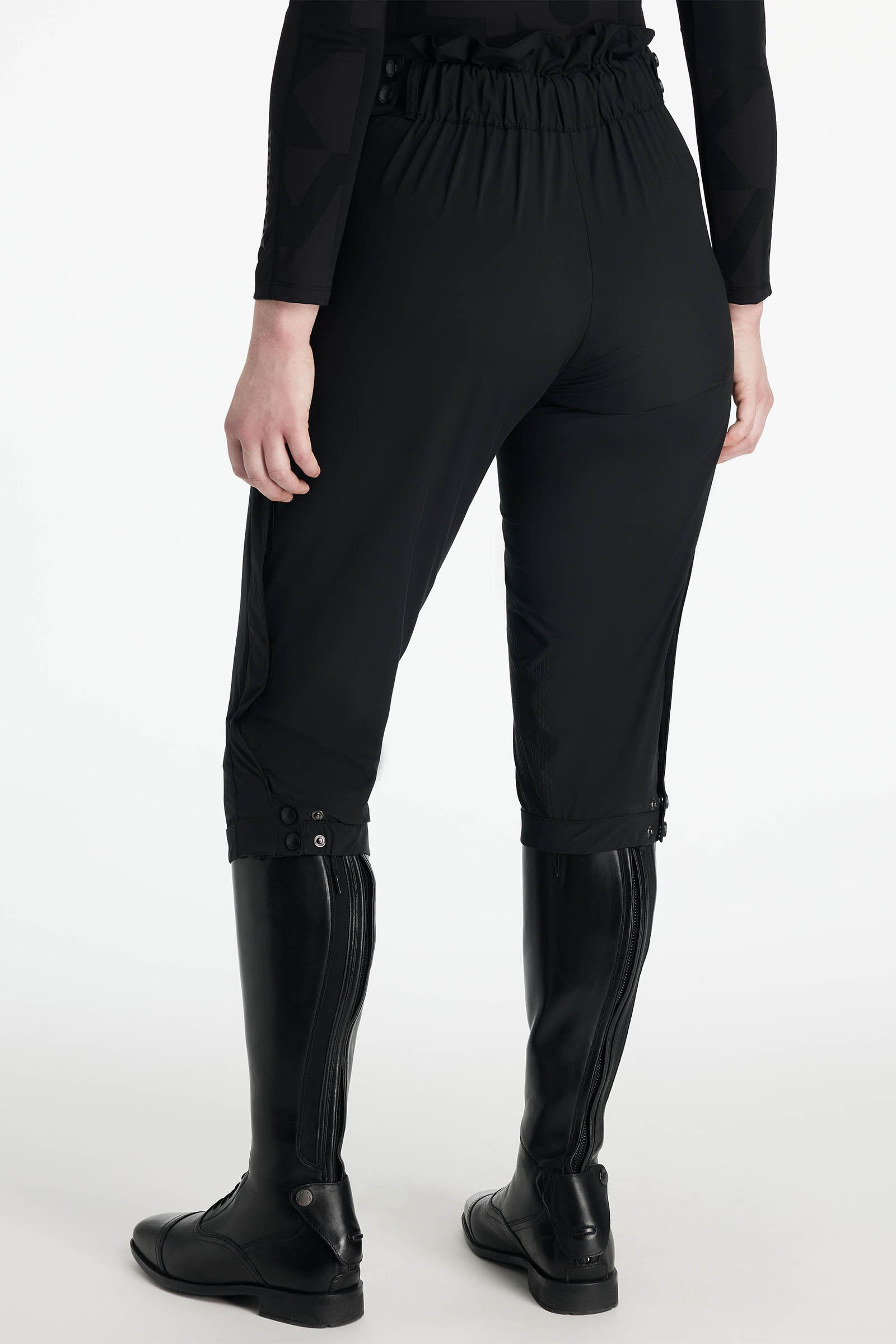Black LeMieux Darcey Waterproof 3/4 Over Breeches &ndash; wodoodporne spodnie &frac34; zakładane na bryczesy