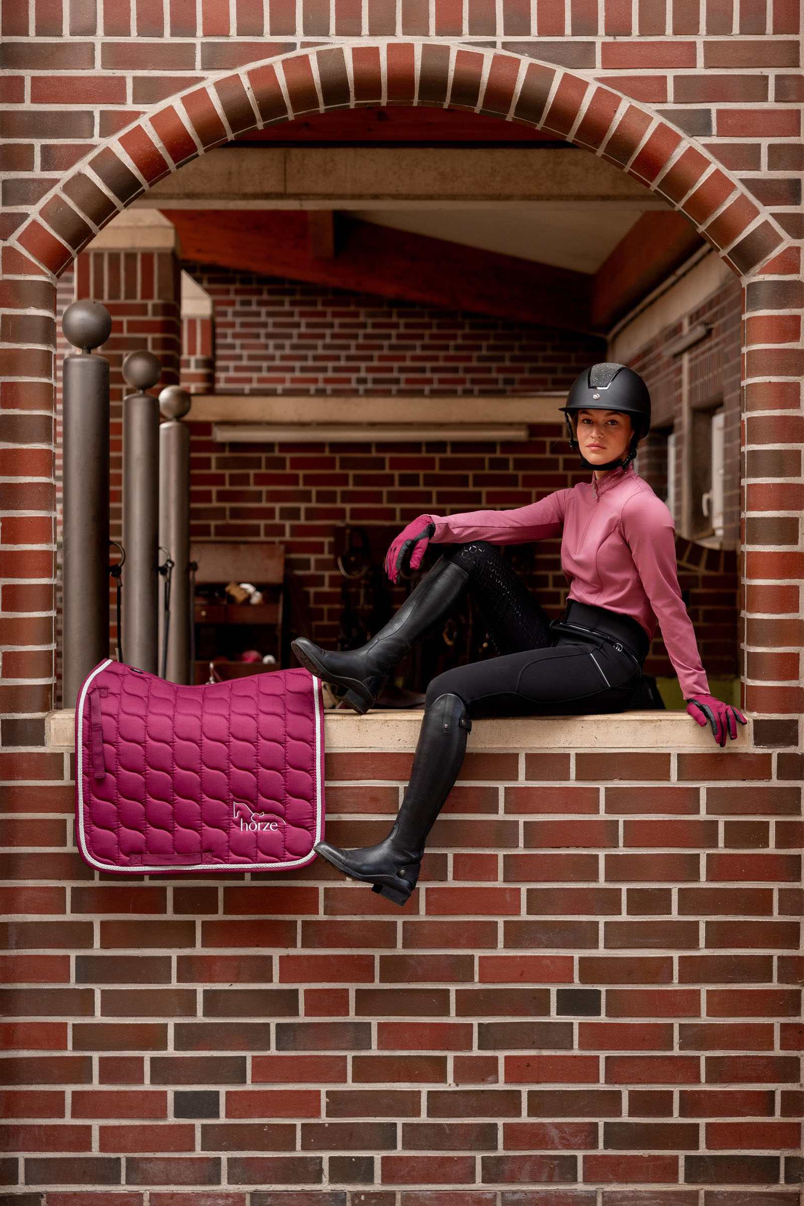 Horze Corinne Thermo bryczesy z pełnym gripem