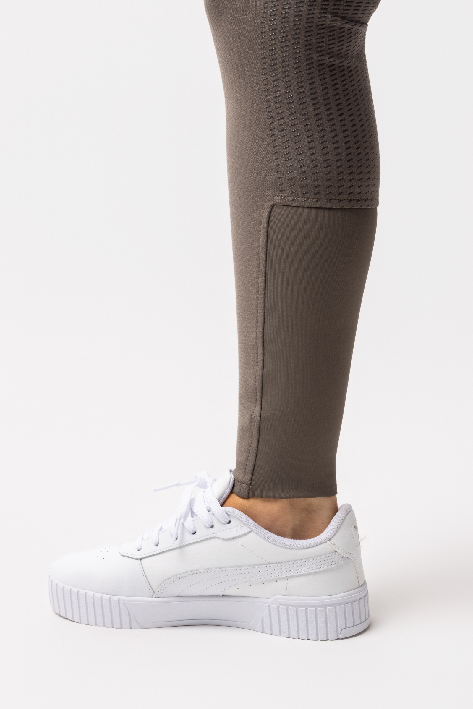 Horze Mira Bryczesy damskie z wysokim stanem, z silikonowym lejem FS