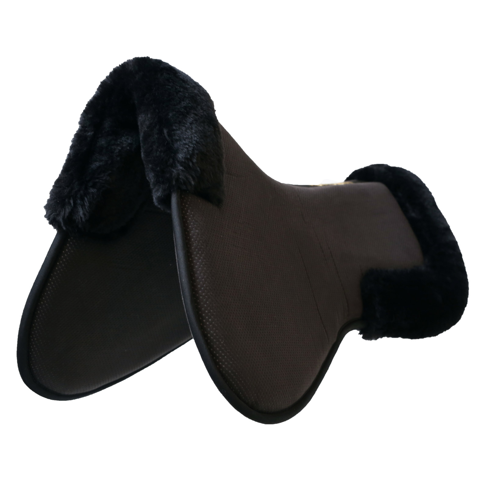 Podkładka pod siodło anatomiczna, z futrem owczym Kentucky Horsewear Sheepskin Anatomic Absorb