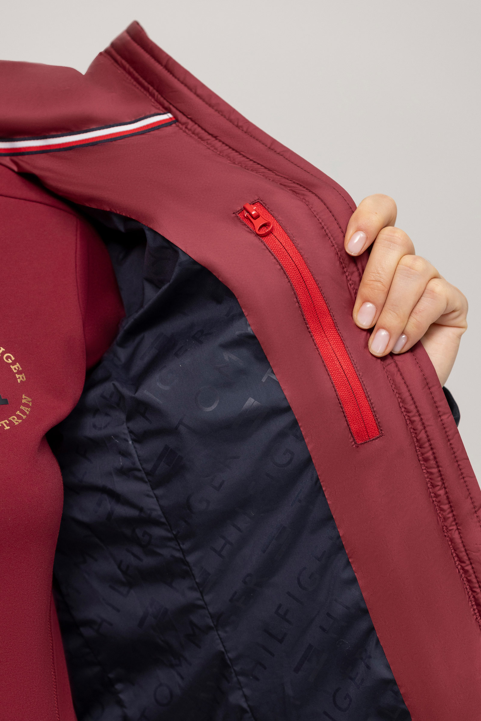 Tommy Hilfiger Equestrian Alabama damska kurtka pikowana