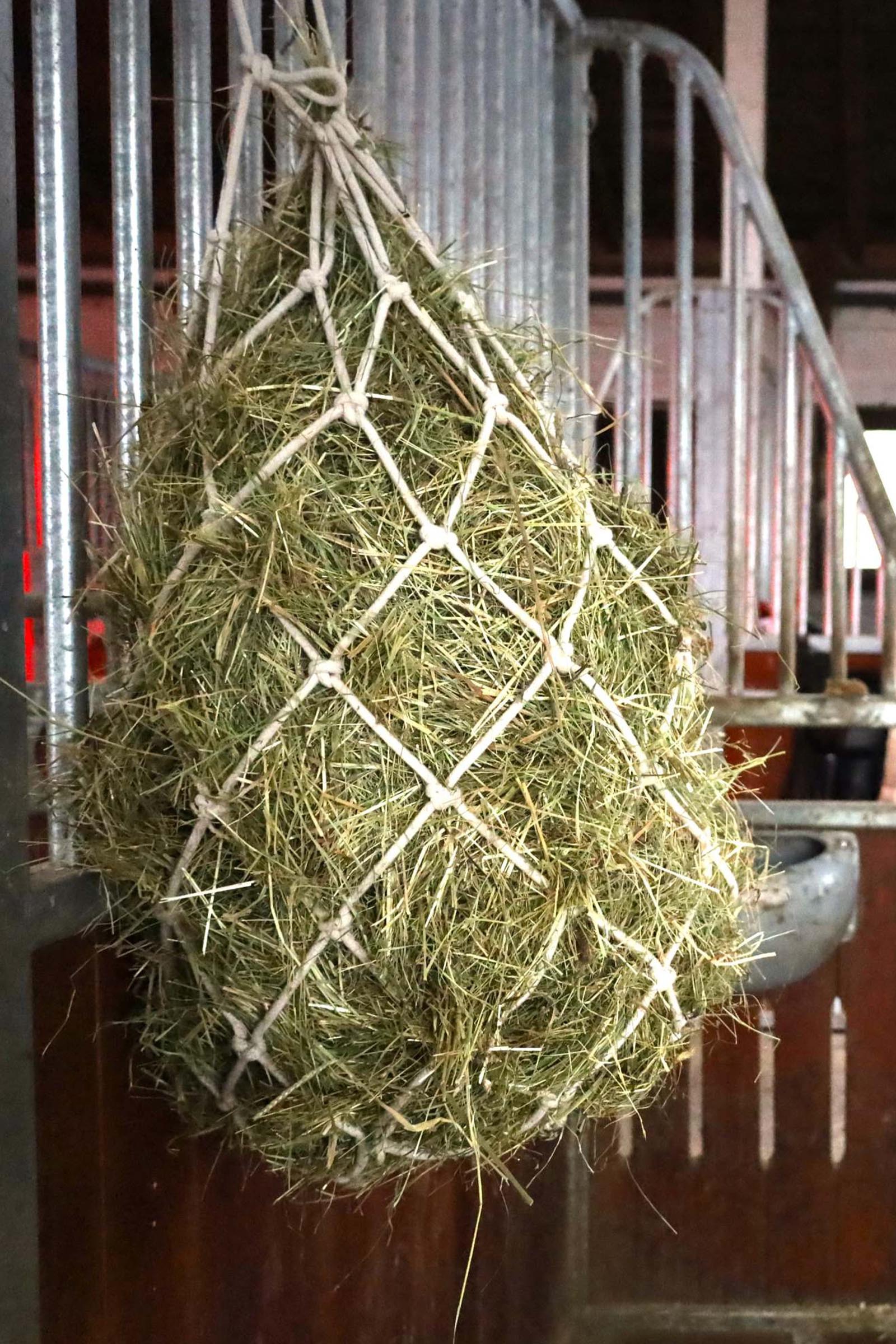 USG bawełniana siatka na siano, oczka 10 x 10 cm