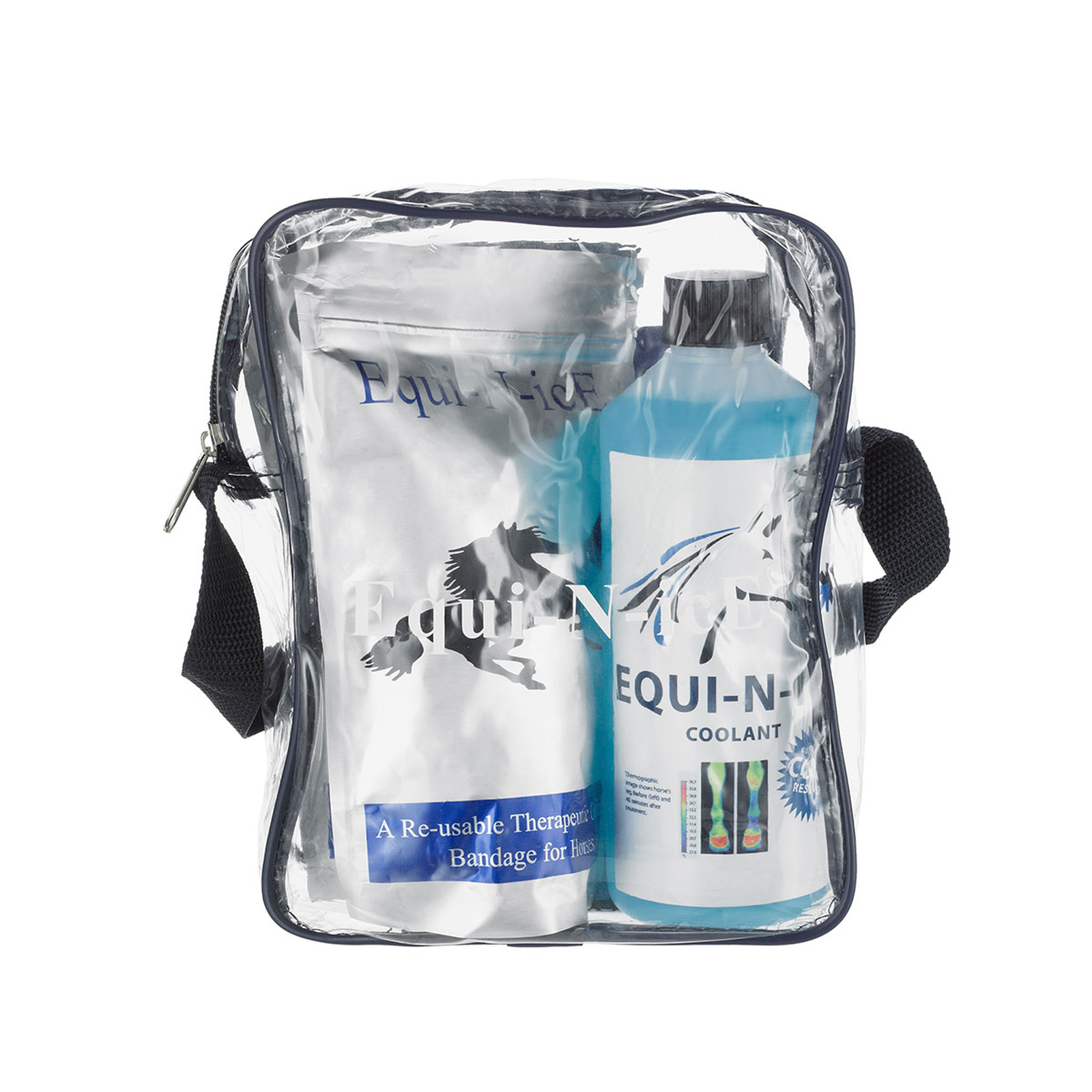 Equi-N-icE Stable Pack (2 bandaże + 500ml)