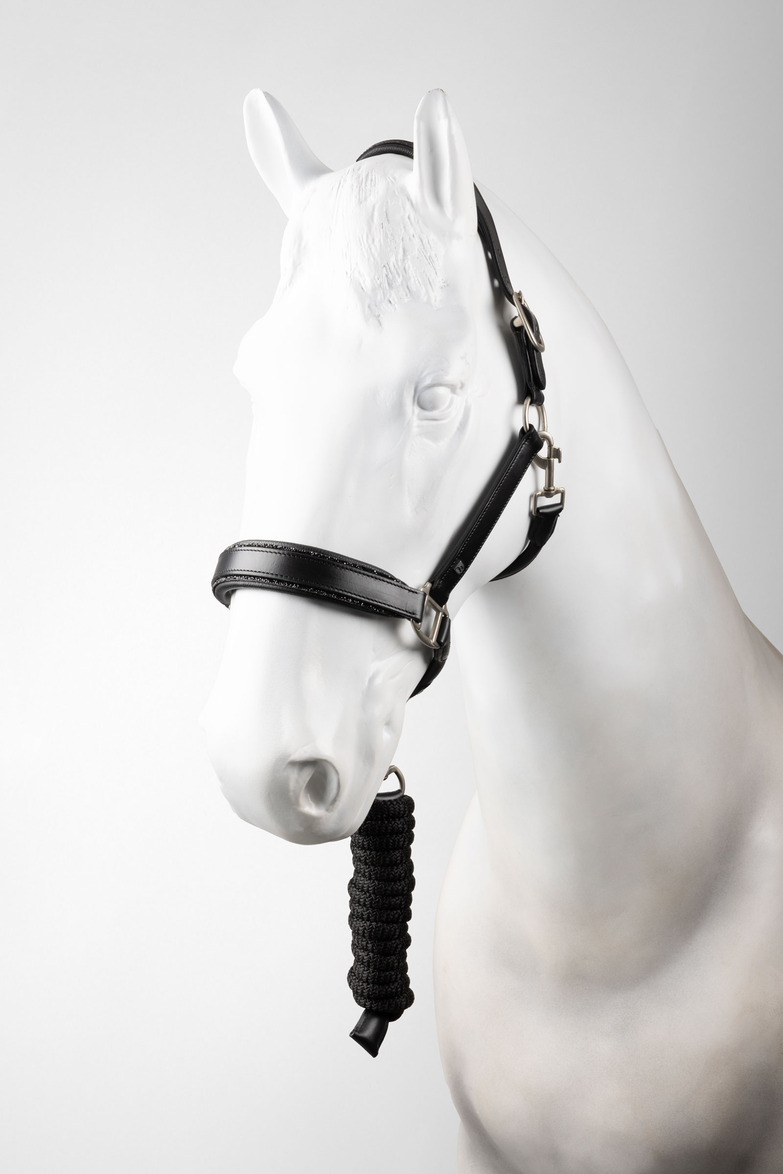 Horze Dynasty Sk&oacute;rzany kantar & uwiąz set