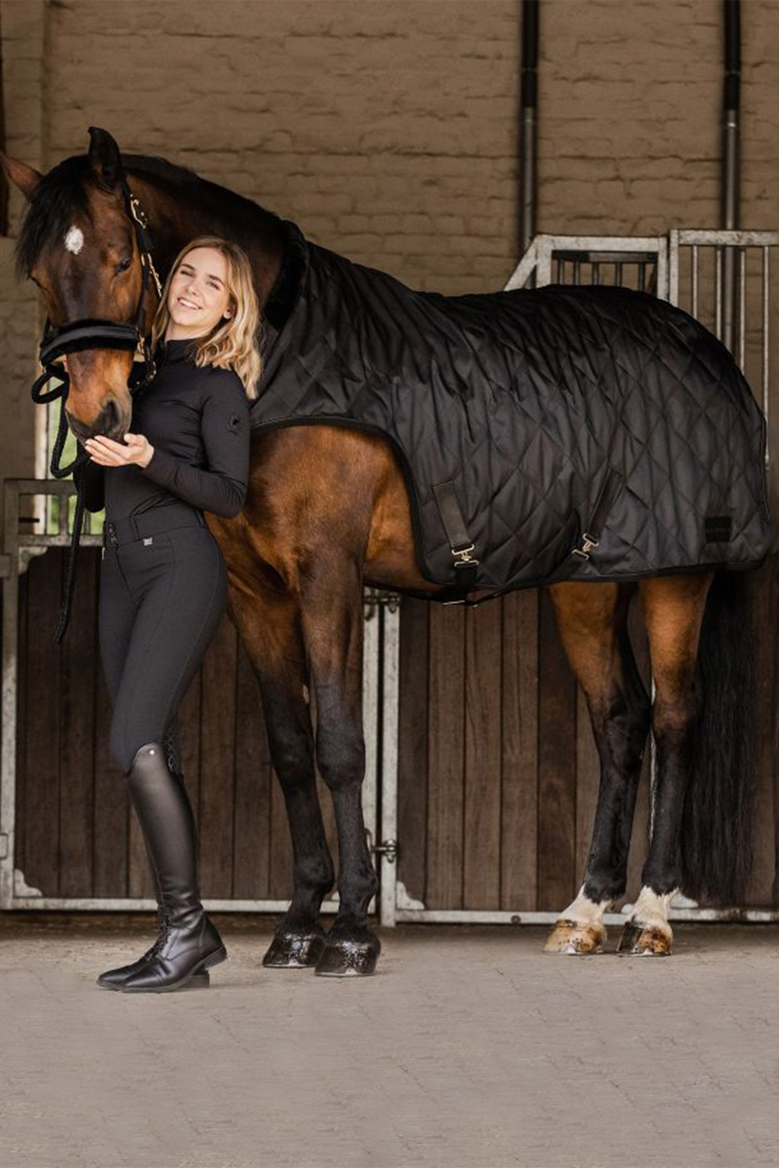 Waldhausen Exclusive Płachta na maszynę do prowadzenia koni, 50 g