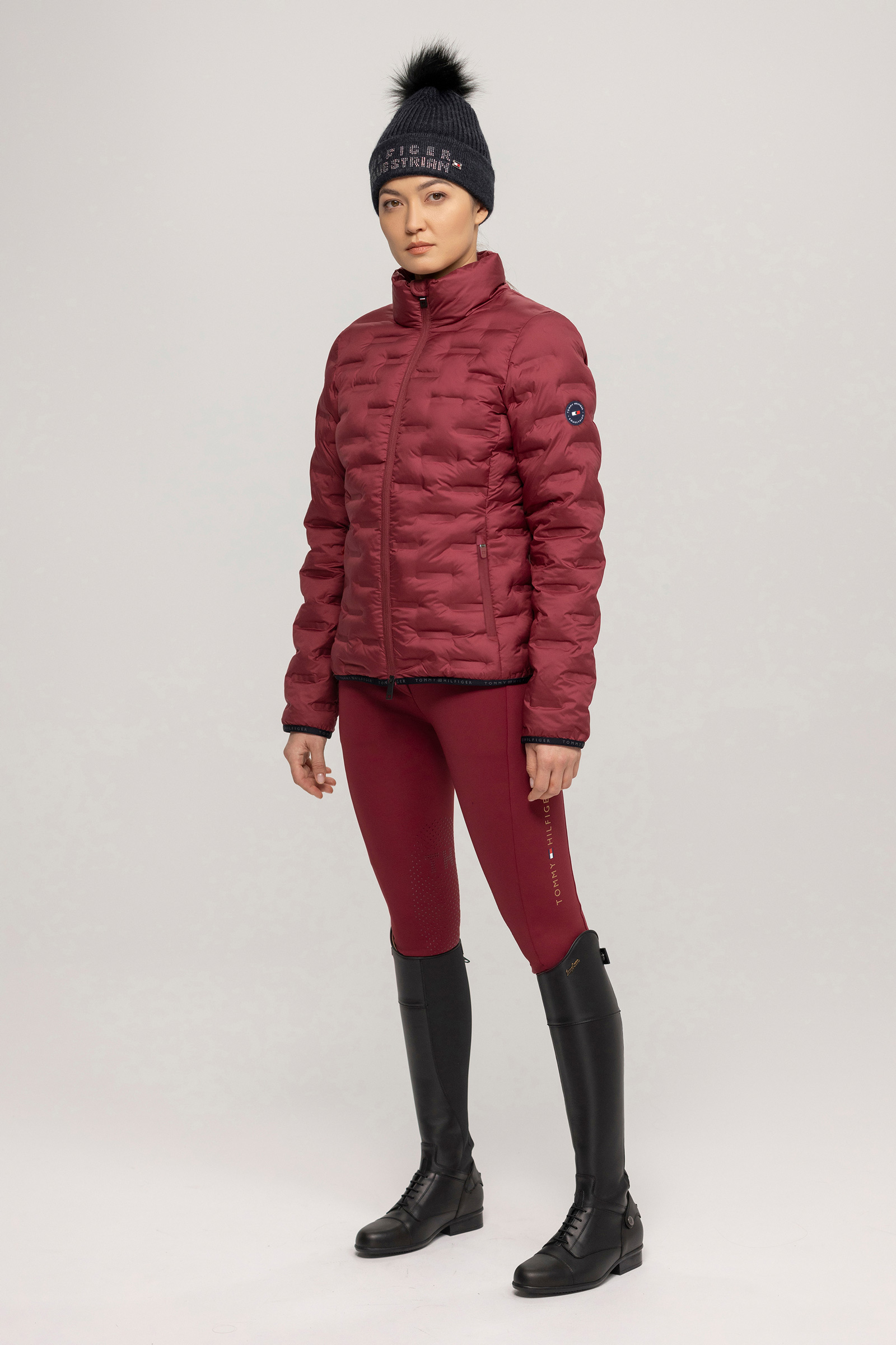Tommy Hilfiger Equestrian Alabama damska kurtka pikowana