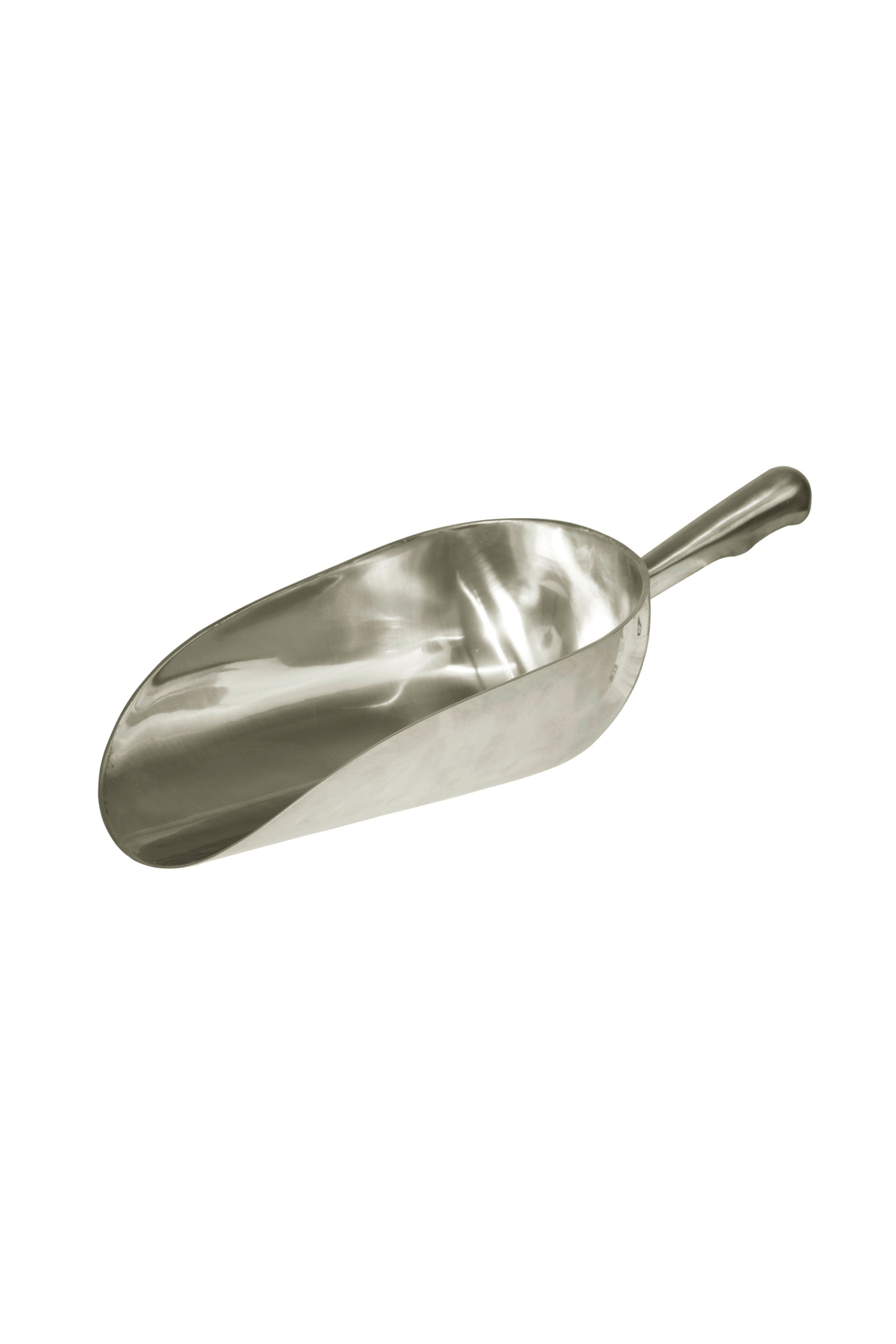 Kerbl Łopatka do paszy aluminiowa, okrągła, 900 g