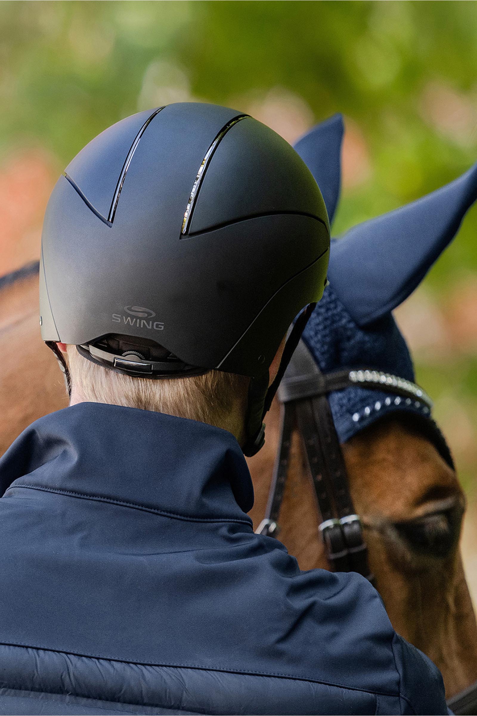 SWING H24 Chrome kask jeździecki