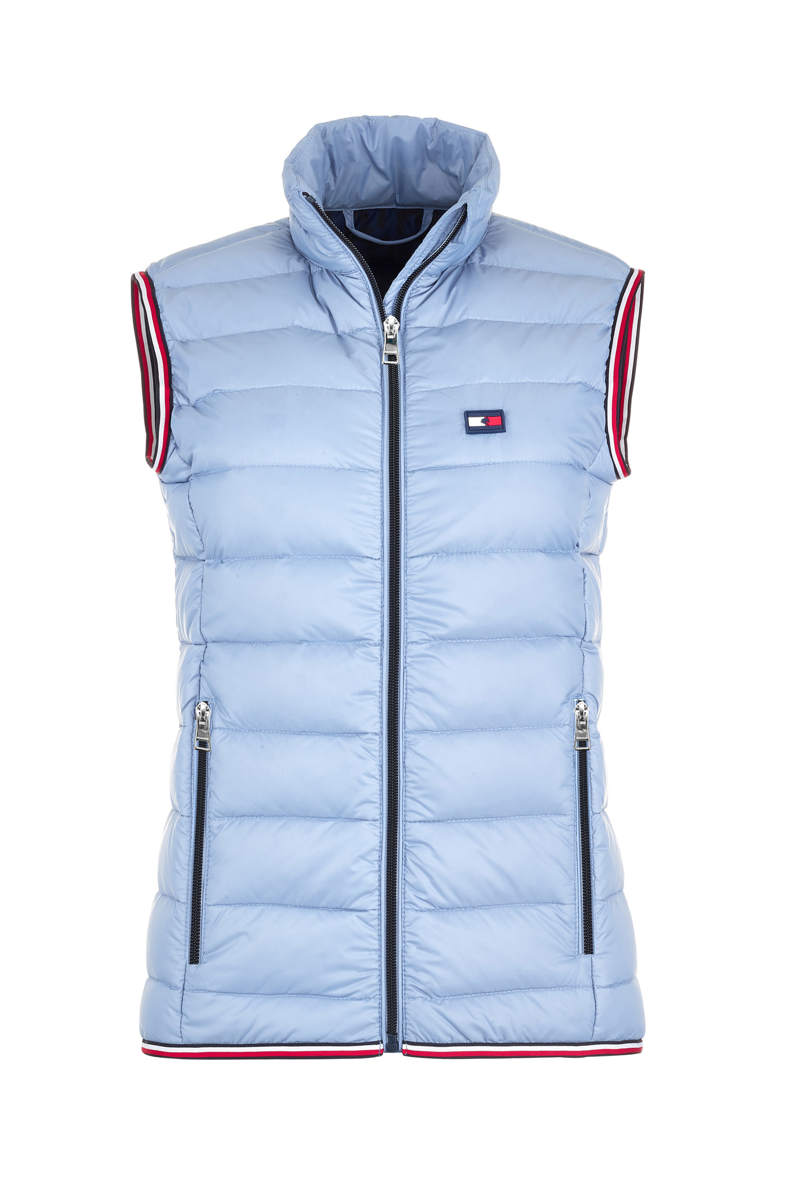 Moonlight Blue Damska bezrękawnik Tommy Hilfiger Equestrian Light Re-Down