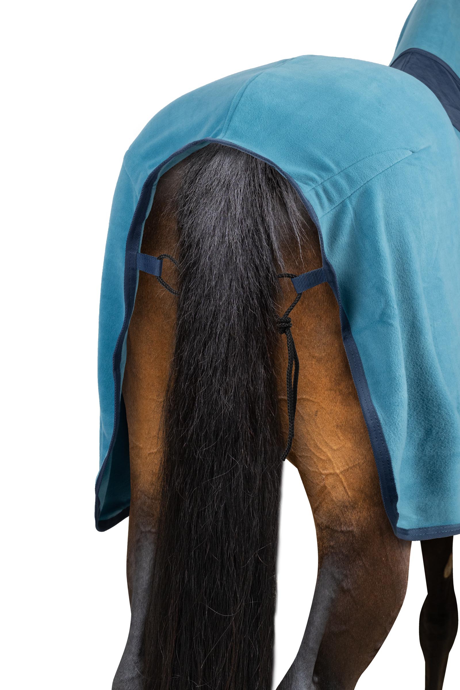 Derka polarowa z kapturem Horze Turin