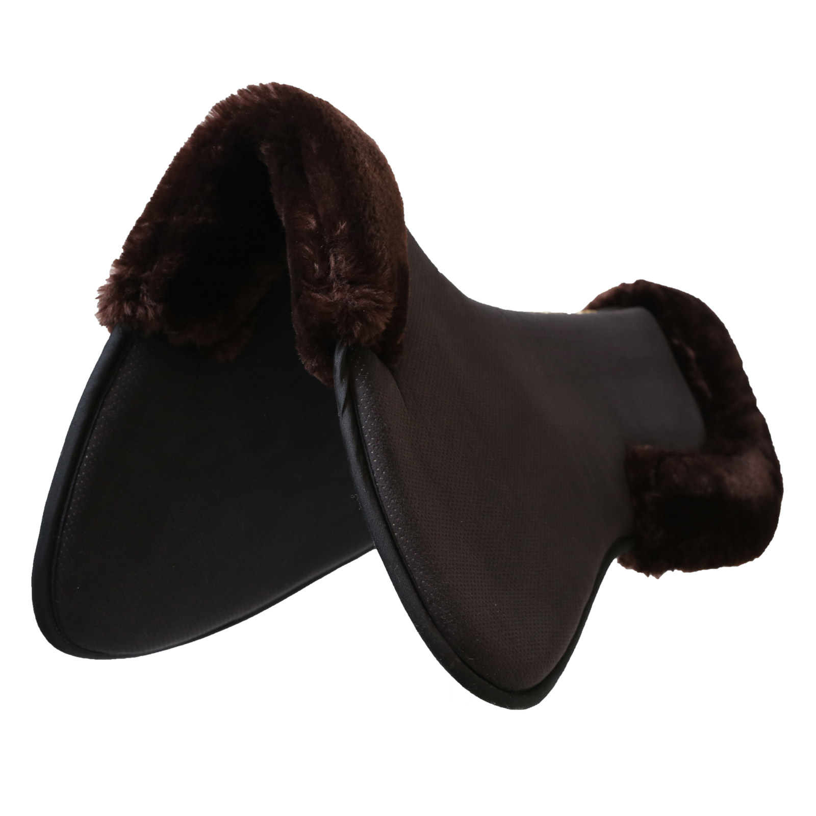 Brown Podkładka pod siodło anatomiczna, z futrem owczym Kentucky Horsewear Sheepskin Anatomic Absorb