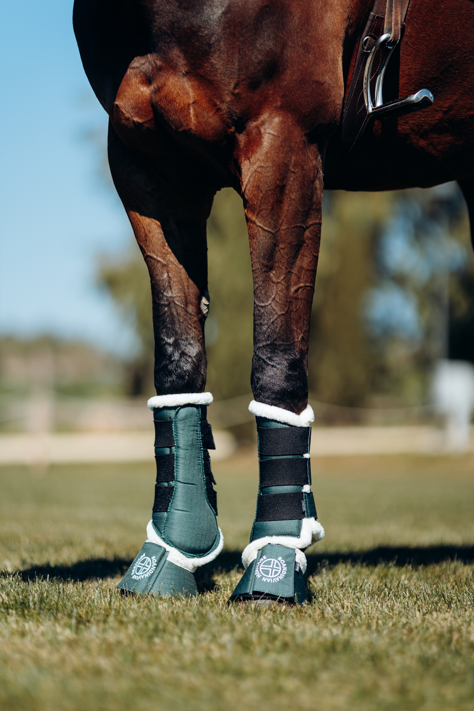 Horze Oslo Kaloszki z futerkiem