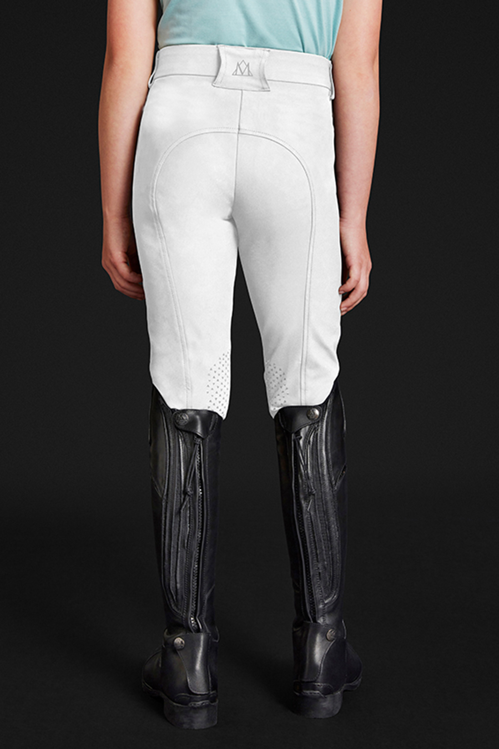 Mountain Horse Crown Dziecięce bryczesy z lejem kolanowym