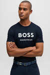 T-shirt Boss Pierce z logo