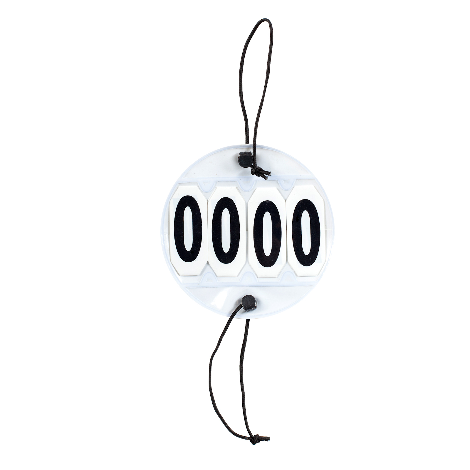 Plakietka z 4-cyfrowym numerem startowym Horze